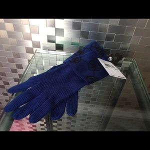 Michael Kors Accessories - Michael Kors Blue and Black Gloves Michael Kors Accessories - Michael Kors Blue and Black Gloves